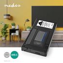 Nedis VCON110BK Vhs-converter Conversie: Vhs-c Naar Vhs Plug And Play Zwart