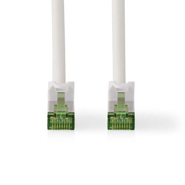 Nedis CCGB85420WT10 Cat7-kabel Pimf Rj45 Male Rj45 Male 1.00 M Rond Lszh Wit Doos