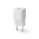 Nedis WCMPD30W100WT Oplader 1.5 / 2.0 / 2.5 / 3.0 A Outputs: 1 Usb-c&trade; 30 W Automatische Volta