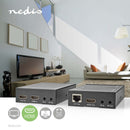 Nedis VREP3480AT Hdmi&trade;-extender Over Cat6 Tot 60 M 4k@60hz 18 Gbps Metaal Antraciet