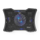 Nedis NBCR101BK Notebook-standaard 1 Usb Gevoed Aantal Hoeken: 2 17 &quot; 1500 Rpm Led