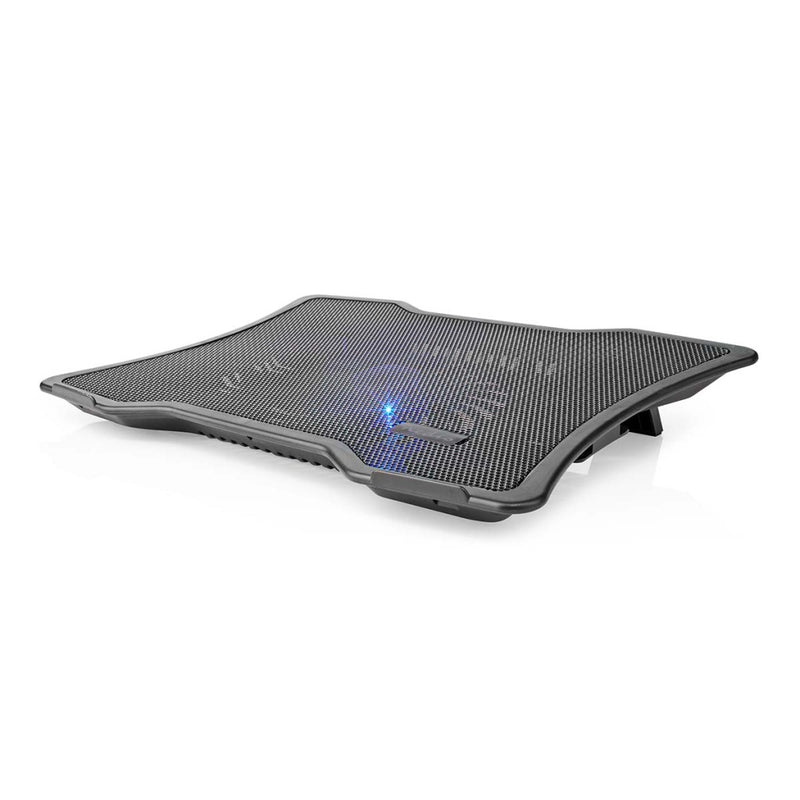 Nedis NBCR101BK Notebook-standaard 1 Usb Gevoed Aantal Hoeken: 2 17 &quot; 1500 Rpm Led