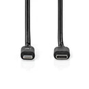 Nedis CCGP39650BK20 Lightning Kabel Usb 2.0 Apple Lightning 8-pins Usb-c&trade; Male 480 Mbps Verni