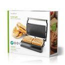 Nedis KAGR111FSR Contact Grill 700 W 23 X 14.5 Cm Aluminium / Kunststof