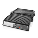 Nedis KAGR141FSR Contact Grill 2000 W 29 X 23 Cm Regelbare Temperatuur Kunststof / Roestvrij Staal