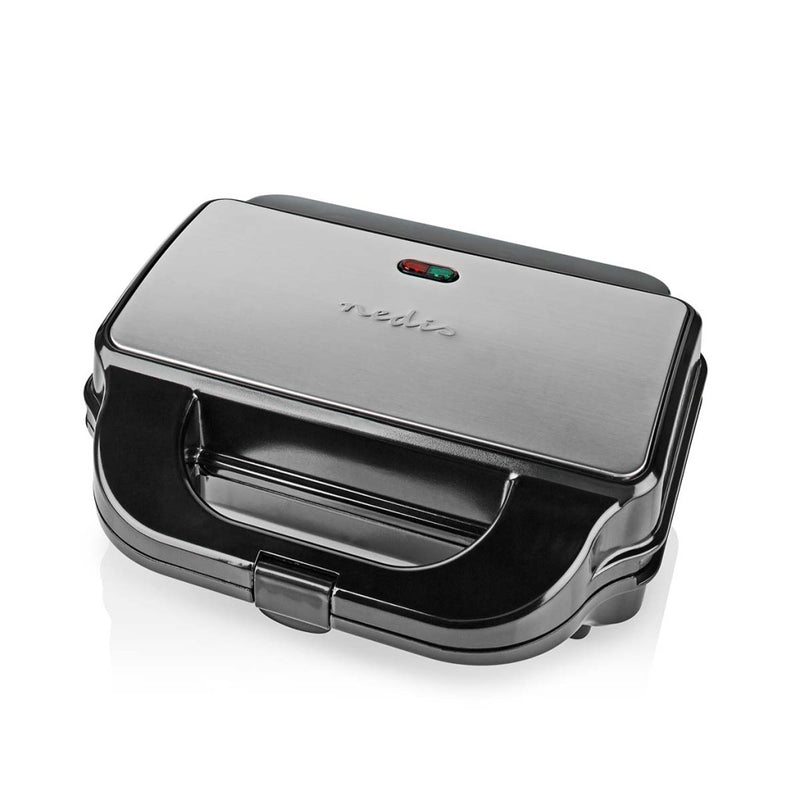 Nedis KAMG120FBK Multi Grill Grill / Sandwich / Waffle 900 W 28 X 15 Cm Automatische Temperatuurreg