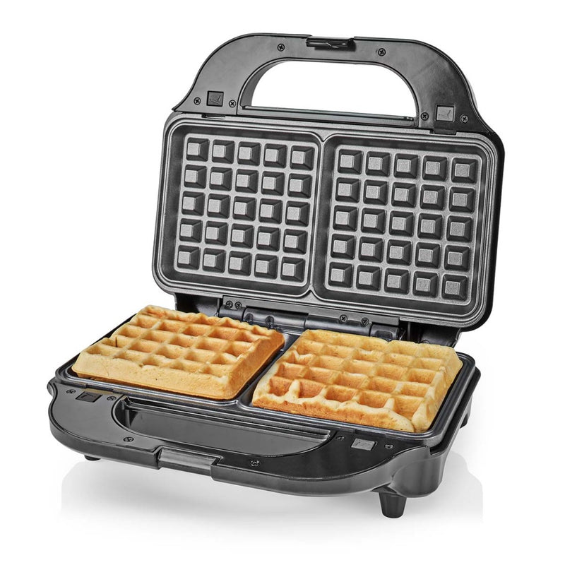 Nedis KAMG120FBK Multi Grill Grill / Sandwich / Waffle 900 W 28 X 15 Cm Automatische Temperatuurreg