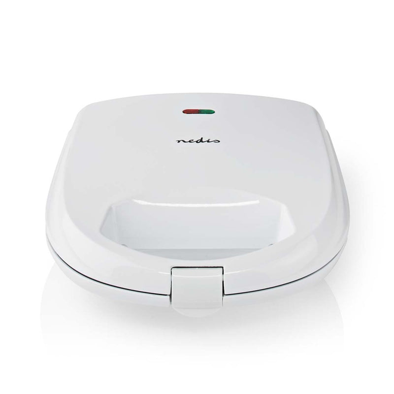 Nedis KASM110FWT Sandwich Maker 700 W 20.5 X 12 Cm Automatische Temperatuurregeling Abs