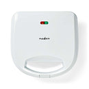 Nedis KASM110FWT Sandwich Maker 700 W 20.5 X 12 Cm Automatische Temperatuurregeling Abs