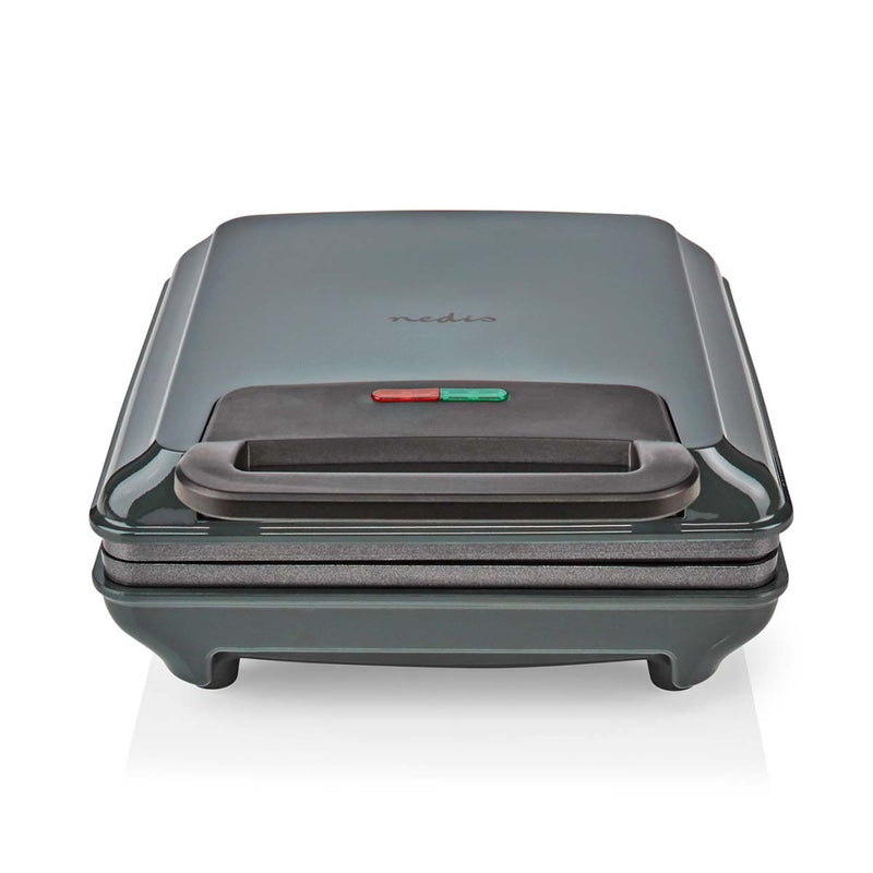Nedis KAWP210FBK Wafelijzer Belgische Wafels 22 X 12.5 Cm 1200 W Automatische Temperatuurregeling A
