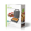 Nedis KAWP210FBK Wafelijzer Belgische Wafels 22 X 12.5 Cm 1200 W Automatische Temperatuurregeling A