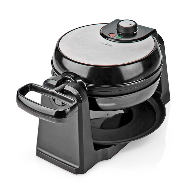 Nedis KAWP220FBK Wafelijzer Belgische Wafels 17 Cm 1000 W Automatische Temperatuurregeling Abs / Ro