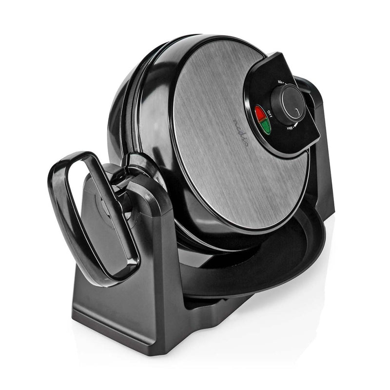 Nedis KAWP220FBK Wafelijzer Belgische Wafels 17 Cm 1000 W Automatische Temperatuurregeling Abs / Ro