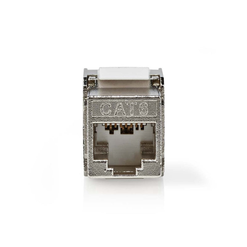 Nedis CCGP89720ME Keystone Cat6 Rj45 Female S/ftp Metaal Envelop