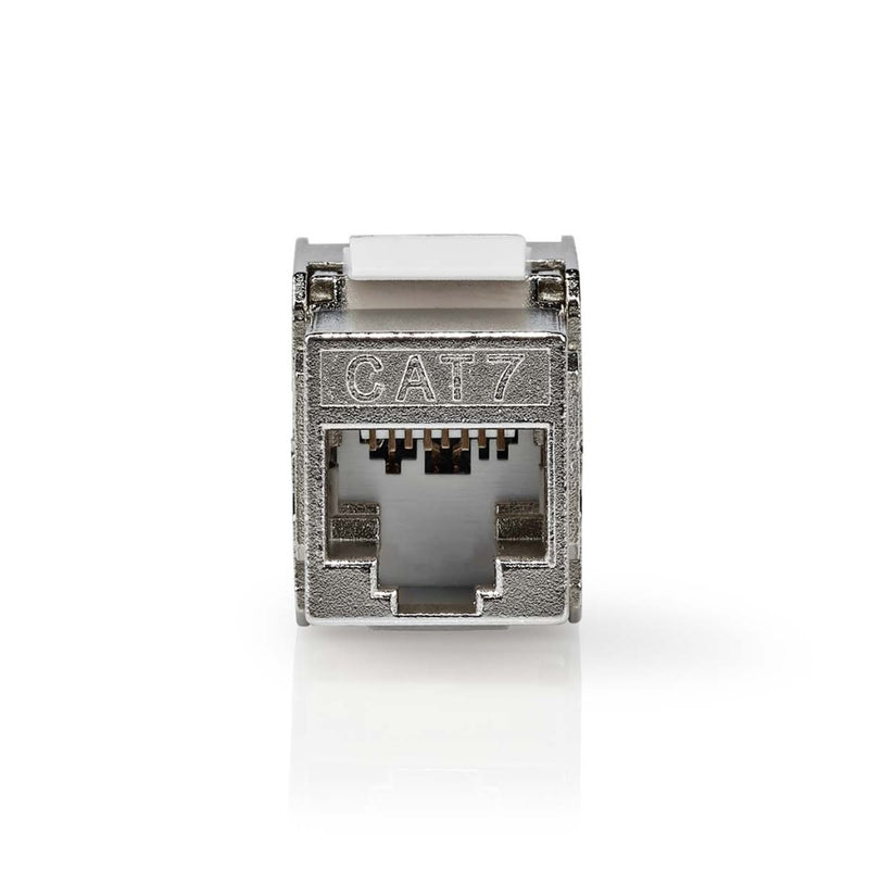 Nedis CCGP89740ME Keystone Cat7 Rj45 Female S/ftp Metaal Envelop