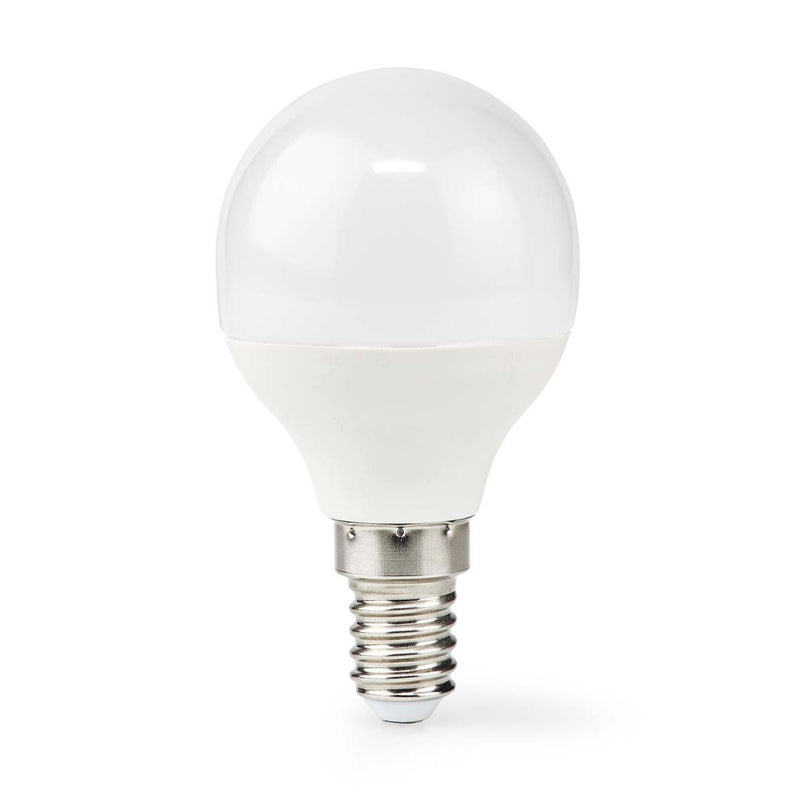 Nedis LBE14G452 Led-lamp E14 G45 4.9 W 470 Lm 2700 K Warm Wit Frosted 1 Stuks