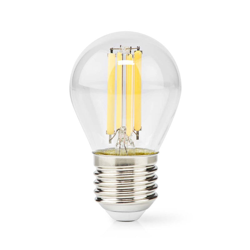 Nedis LBFE27G453 Led-filamentlamp E27 G45 7 W 806 Lm 2700 K Warm Wit 1 Stuks