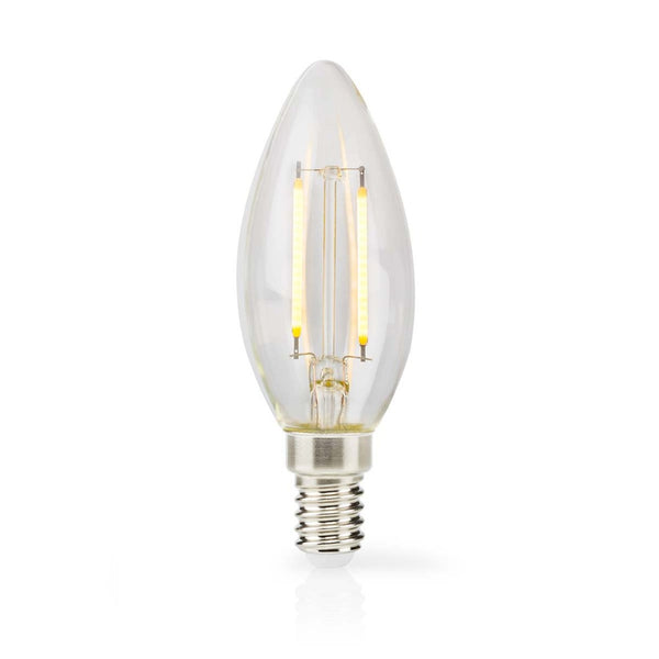 Nedis LBFE14C351 Led-filamentlamp E14 Kaars 2 W 250 Lm 2700 K Warm Wit Aantal Lampen In Verpakking:
