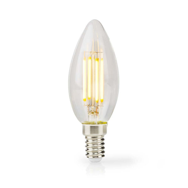 Nedis LBFE14C352 Led-filamentlamp E14 Kaars 4.5 W 470 Lm 2700 K Warm Wit Aantal Lampen In Verpakkin