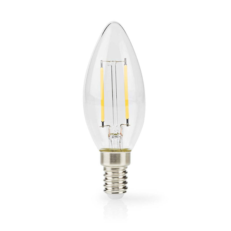 Nedis LBFE14C353 Led-filamentlamp E14 Kaars 7 W 806 Lm 2700 K Warm Wit Aantal Lampen In Verpakking: