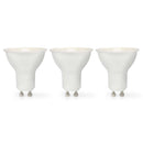 Nedis LBGU10P166P3 Led-lamp Gu10 Spot 4.5 W 345 Lm 2700 K Warm Wit Aantal Lampen In Verpakking: 3 S