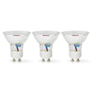 Nedis LBGU10P163P3 Led-lamp Gu10 Spot 4.5 W 345 Lm 2700 K Warm Wit Aantal Lampen In Verpakking: 3 S