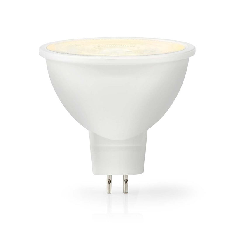 Nedis LBGU53MR163 Led-lamp Gu5.3 Spot 6.5 W 550 Lm 2700 K Dimbaar Warm Wit Doorzichtig Aantal Lampe