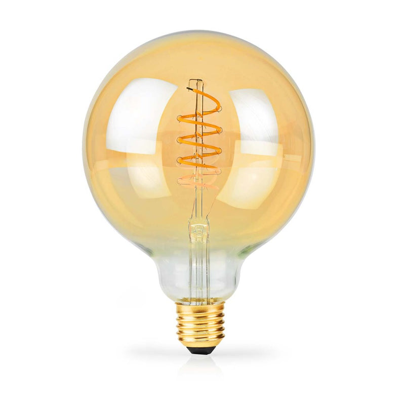 Nedis LBE27G95GD Led-filamentlamp E27 G95 3.8 W 250 Lm 2100 K Extra Warm Wit Aantal Lampen In Verpa