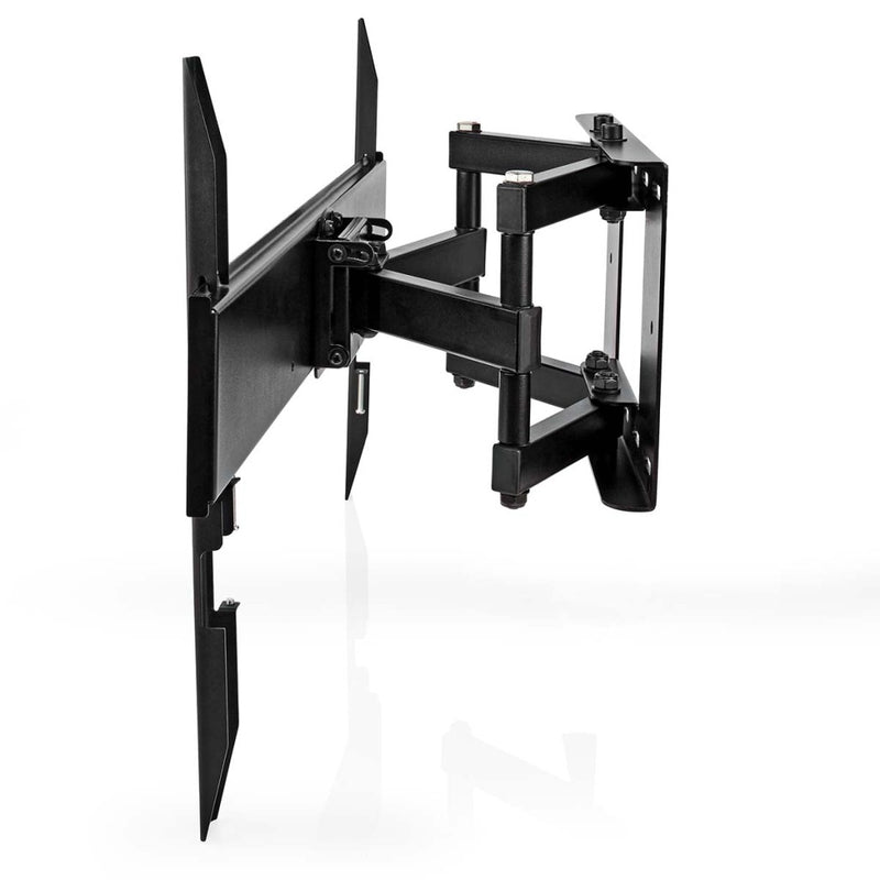 Nedis TVWM3551BK Draai- En Kantelbare Tv-muurbeugel 37-80 &quot; Maximaal Schermgewicht: 35 Kg Kant