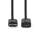 Nedis CCGP37108BK02 Displayport-adapter Displayport Male Hdmi&trade; Output 8k@30hz Vernikkeld Rech