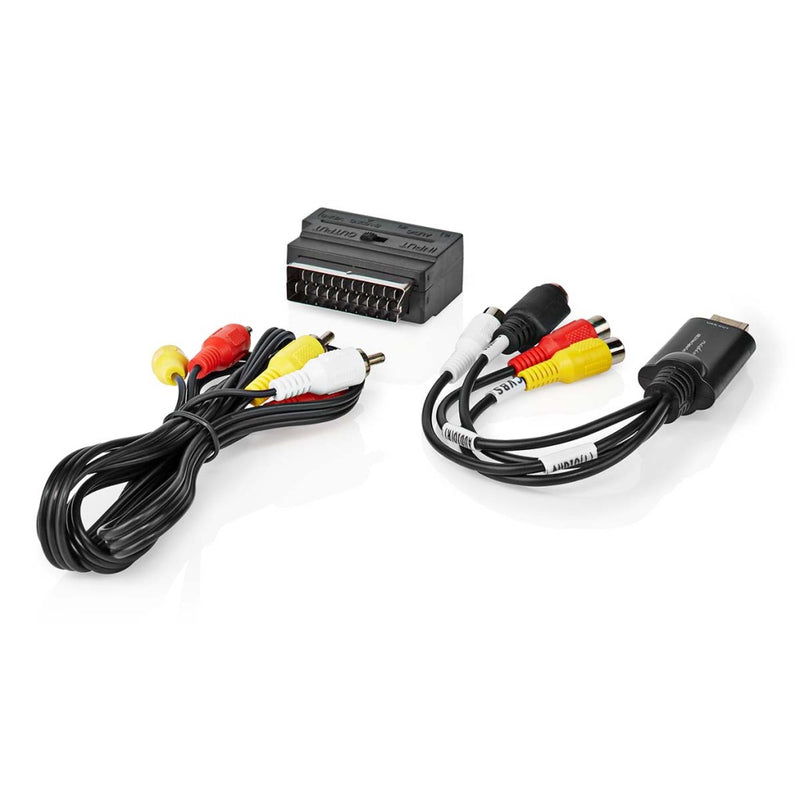 Nedis VGRRU101BK Videograbber Usb 2.0 480p A/v-kabel / Scart