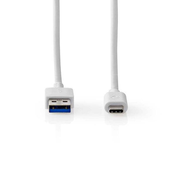 Nedis CCGW61600WT10 Usb-kabel Usb 3.2 Gen 1 Usb-a Male Usb-c&trade; Male 5 Gbps Vernikkeld 1.00 M R
