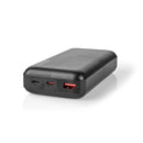 Nedis UPBKPD20000BK Powerbank 20000 Mah 1.5 / 2.0 / 3.0 A Outputs: 2 Output: 1x Usb-a / 1x Usb-c&tr