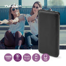 Nedis UPBKPD10000BK Powerbank 10000 Mah 2x 3.0 A Outputs: 2 Output: 1x Usb-a / 1x Usb-c&trade; Inpu