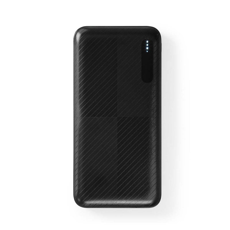 Nedis UPBKPD10000BK Powerbank 10000 Mah 2x 3.0 A Outputs: 2 Output: 1x Usb-a / 1x Usb-c&trade; Inpu