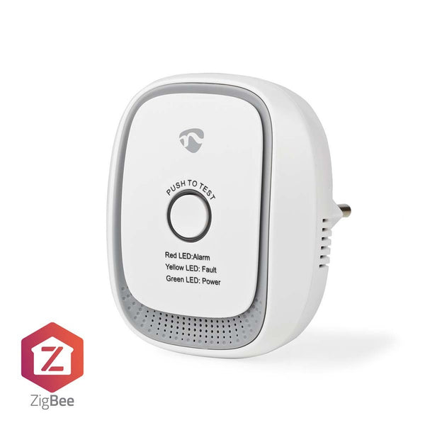 Nedis ZBDG11CWT Smartlife Gasdetector Zigbee 3.0 Netvoeding Levenscyclus Sensor: 5 Jaar En 50194-1: