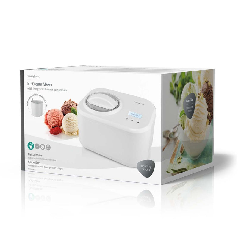 Nedis KAIM600CWT IJsmachine 1L Wit