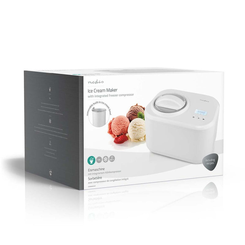 Nedis KAIM600CWT IJsmachine 1L Wit