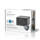 Nedis ASWI2512BK Digitale Audio-switch 2-wegs Input: Dc Power / 2x Toslink Output: Toslink Female M