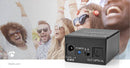 Nedis ASWI2512BK Digitale Audio-switch 2-wegs Input: Dc Power / 2x Toslink Output: Toslink Female M
