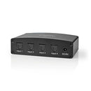 Nedis ASWI2514BK Digitale Audio-switch 4-wegs Input: Dc Power / 4x Toslink Output: Toslink Female A