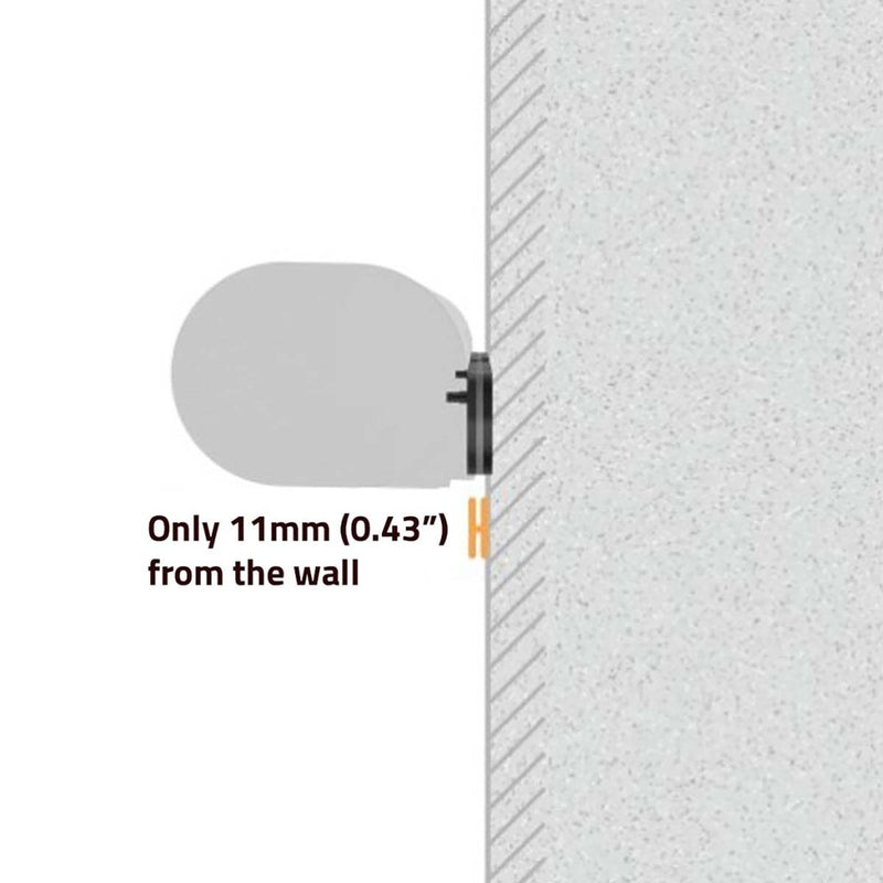 Nedis SBMT56BK Soundbar-beugel Sonos® Arc? Wand 10 Kg Vast