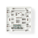 Nedis CCGP89750WT Netwerk Keystone-voorplaat Frontplaat Rj45 1 Poort(en) Abs Wit Envelop