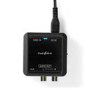 Nedis ACON3415AT Digitale Audioconverter 1-weg Input: Hdmi&trade; Input Output: 2x (2x Rca Female)