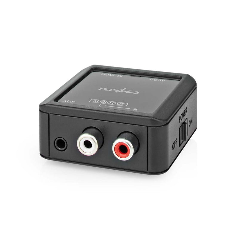 Nedis ACON3415AT Digitale Audioconverter 1-weg Input: Hdmi&trade; Input Output: 2x (2x Rca Female)
