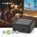 Nedis ACON3425AT Digitale Audioconverter 1-weg Input: Dc Power / Hdmi&trade; Input Output: 1x Coax