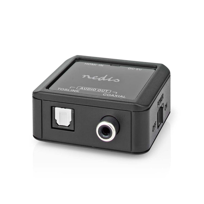 Nedis ACON3425AT Digitale Audioconverter 1-weg Input: Dc Power / Hdmi&trade; Input Output: 1x Coax
