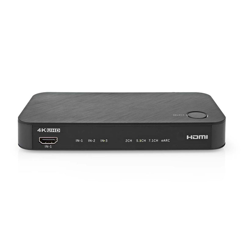 Nedis ACON3455AT Digitale Audioconverter 2-wegs Input: Dc Power / 3x Hdmi&trade; Input Output: 1x 3