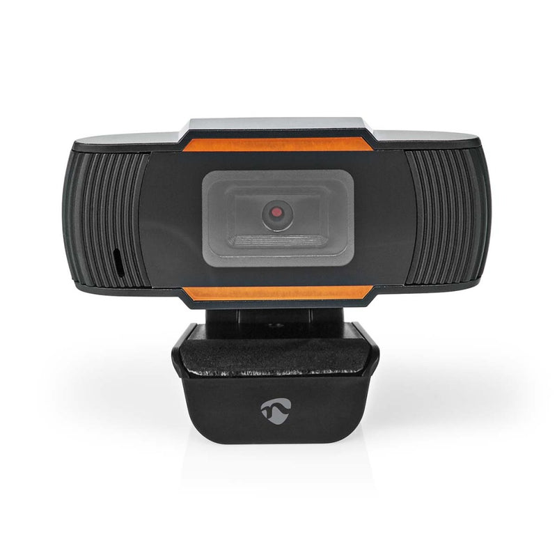 Nedis WCAM100BK Webcam Full Hd@30fps Vaste Scherpstelling Ingebouwde Microfoon Zwart