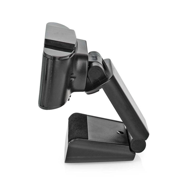 Nedis WCAM100BK Webcam Full Hd@30fps Vaste Scherpstelling Ingebouwde Microfoon Zwart